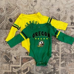 Oregon Ducks onesies